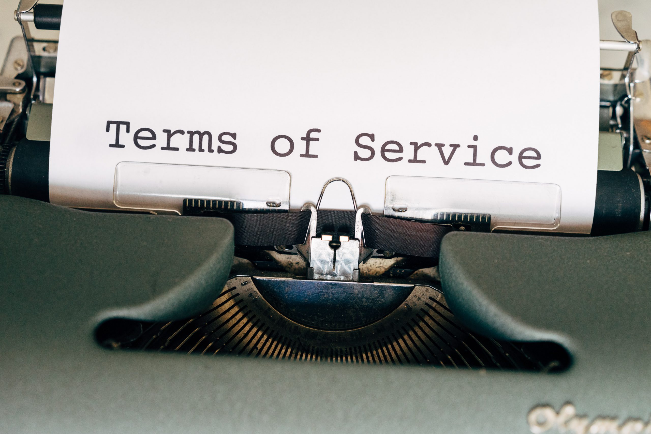 Sample terms of service for SMS marketing