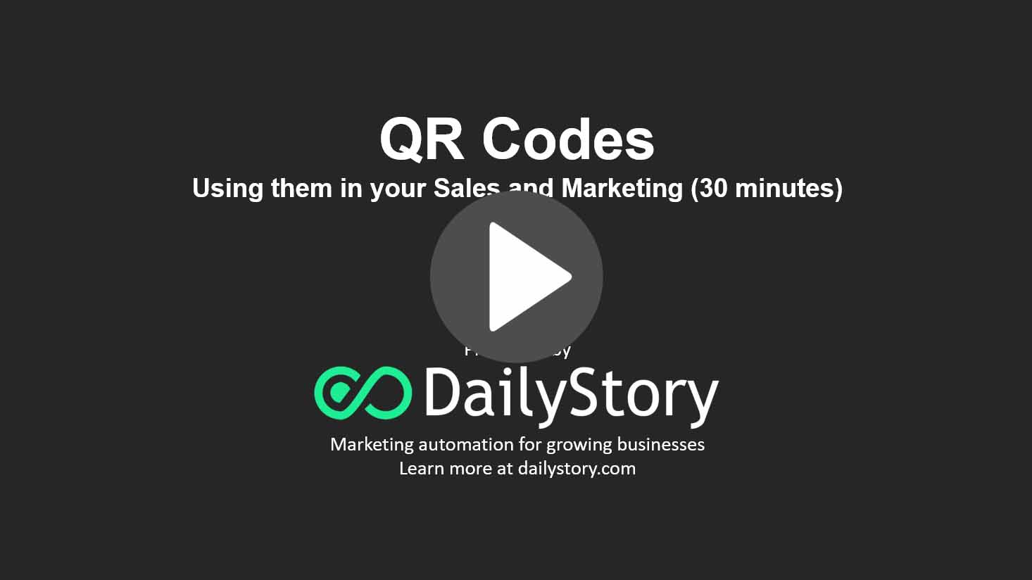 QR Codes – using them in your sales and marketing