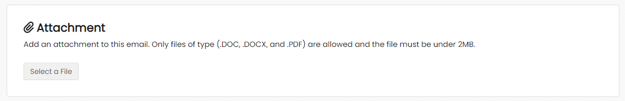 email with .text attachment